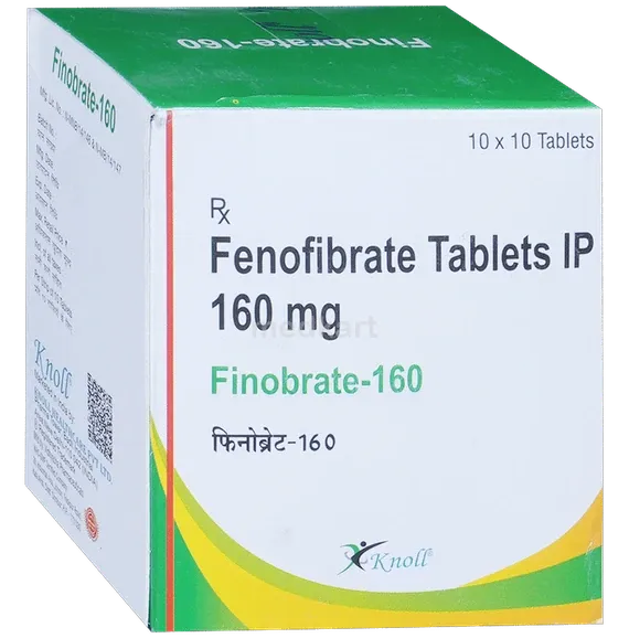 finobrate 160mg tablet 10's